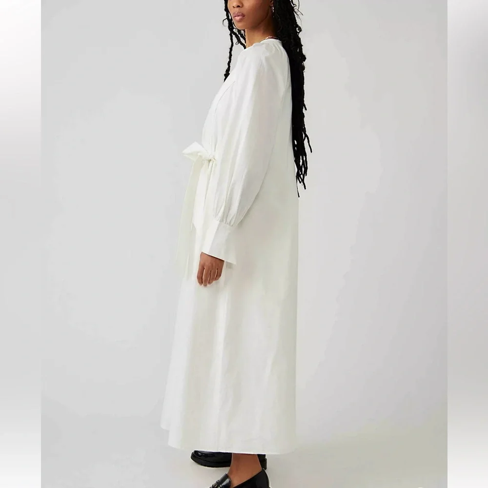 Free People Charlie Maxi Shirt Dress